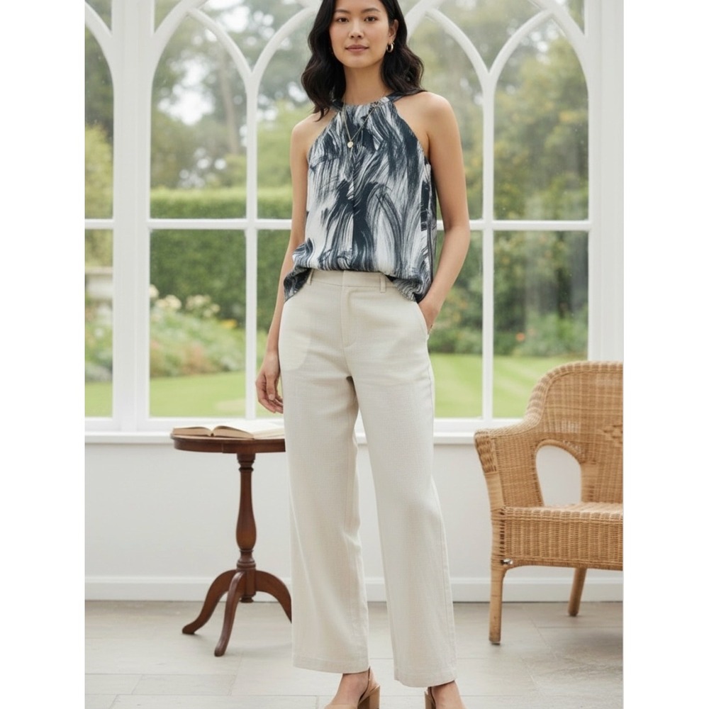 Lafayette 148 New York Silk Printed Tank Top 4